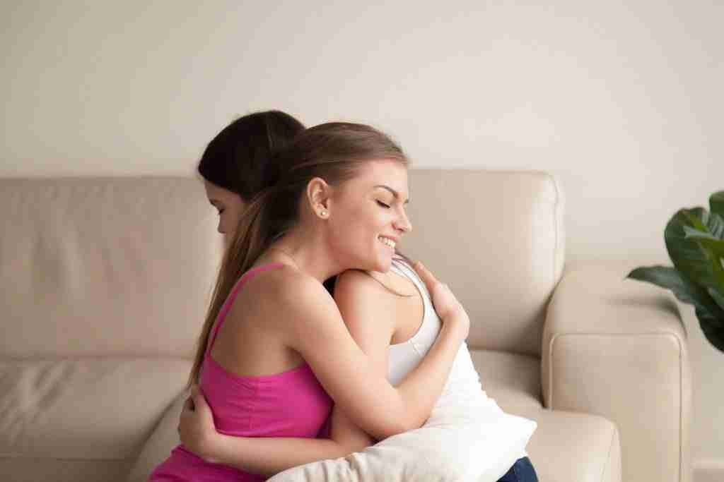 The 3 Powerful Stages Of Forgiveness 1 Two women forgiving each other