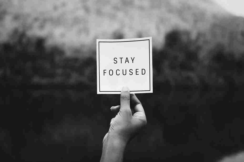 5 Ways to Overcome Procrastination and Stay On-Track with Your Goals 2 stay focused text nature inspirational motivation advice