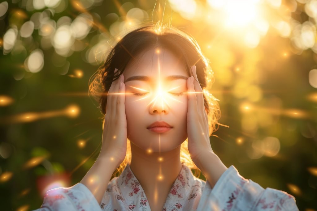 Awakening Your Inner Wisdom - Tools for Spiritual Growth 2 A woman experiencing energy healing
