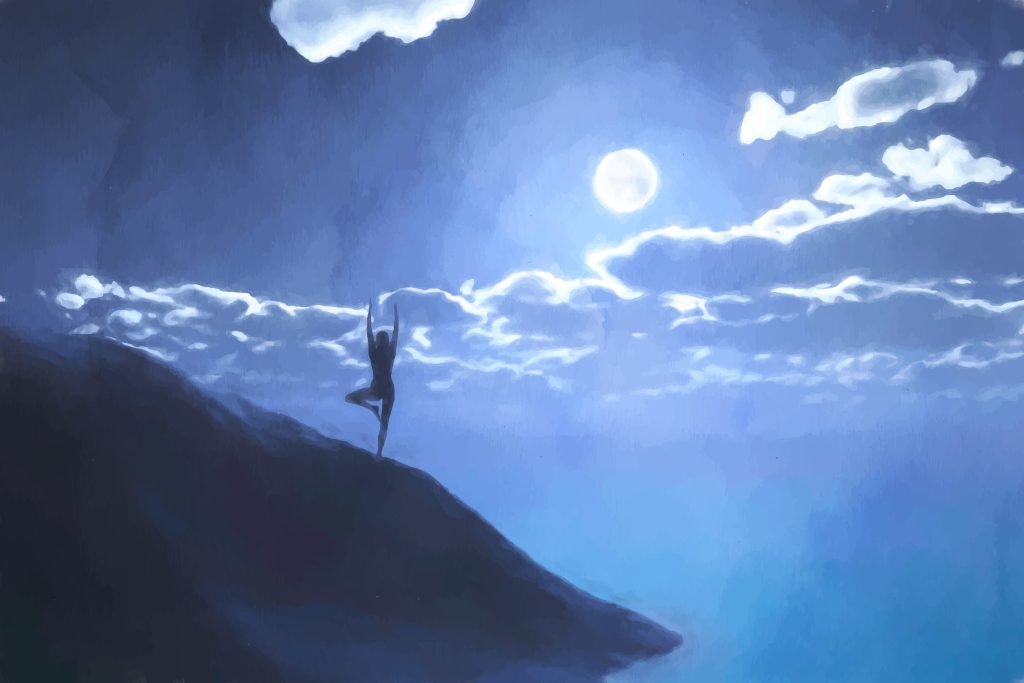 The Role of Mindfulness in Spiritual Awakening 2 A woman enjoying the practice of yoga