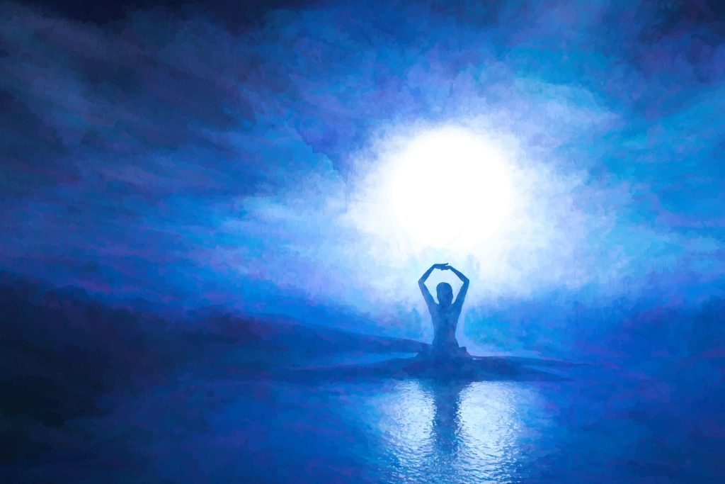 The Role of Mindfulness in Spiritual Awakening 3 A woman practicing mindful movements