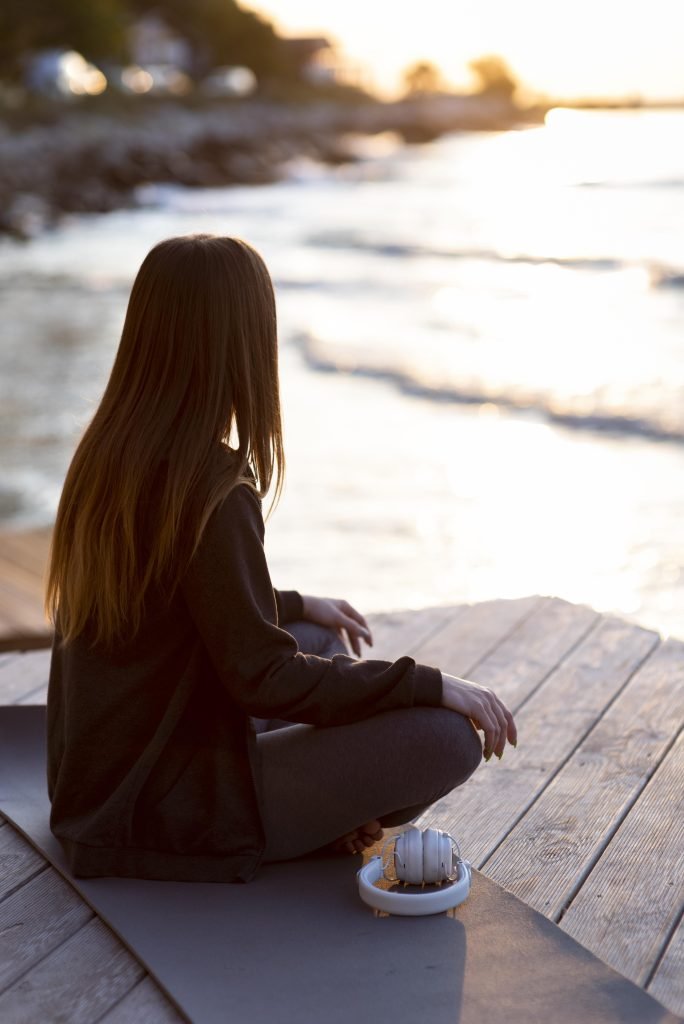 Exploring Different Paths to Spiritual Awakening 3 A woman in contemplative practice