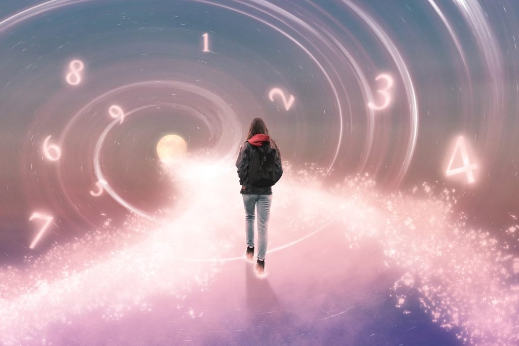 Understanding the Stages of Spiritual Awakening 1 a woman on her path of spiritual awakening, following the breadcrumbs from the Universe