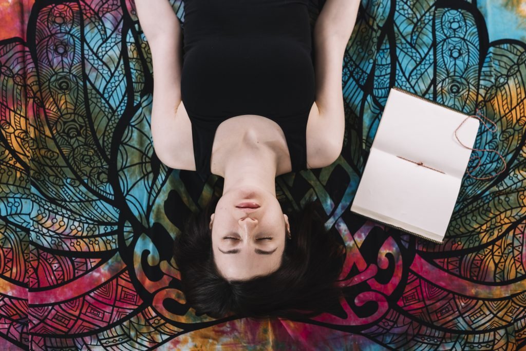 How to Integrate Spiritual Awakening into Everyday Life 1 A woman contemplating mindfully