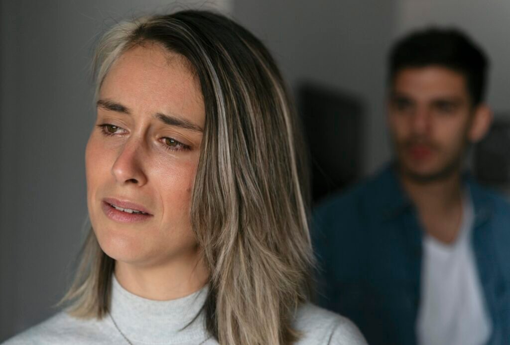 How to Develop Self-Love After a Divorce or Breakup 3 A couple having problems