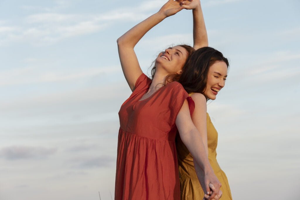 The Benefits of Self-Love for Physical Health and Wellness 3 Two women enjoying good health