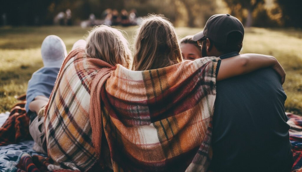 The Connection Between Self-Love and Healthy Relationships 1 People in good reationships supporting each other