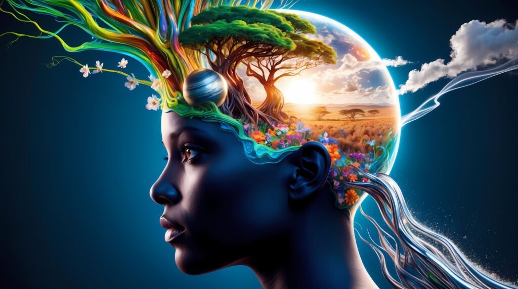 How to Use the Law of Attraction to Improve Your Health and Wellness 4 A woman creating health for herself