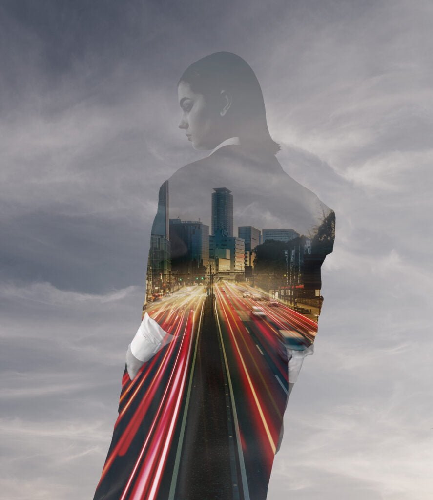 From Thoughts to Reality - The Process of Manifestation Explained 2 A woman visualising future