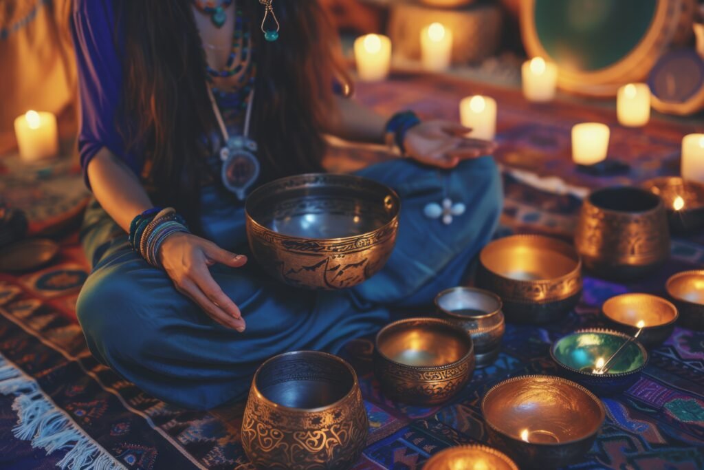 The Law of Attraction in Different Spiritual Traditions - A Comparative Study 5 A woman practising wellness