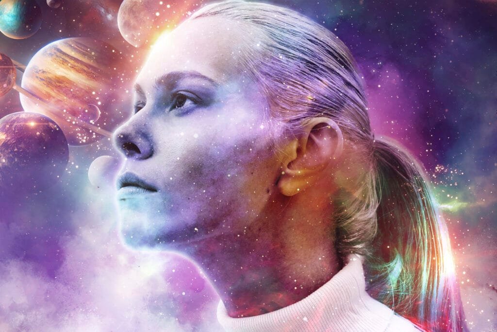 Using the Law of Attraction to Discover and Fulfil Your Life Purpose 1 A woman looking forward with purpose, law of attraction