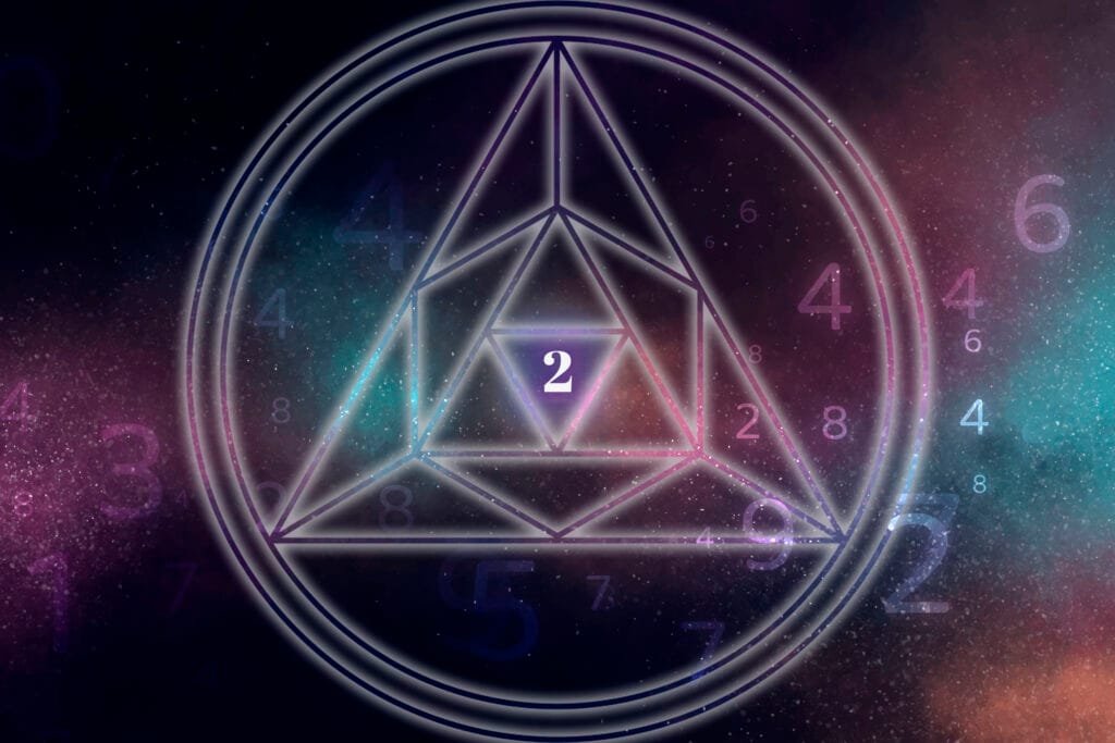 The Connection Between the Law of Attraction and the Law of Vibration 2 Numerology concept
