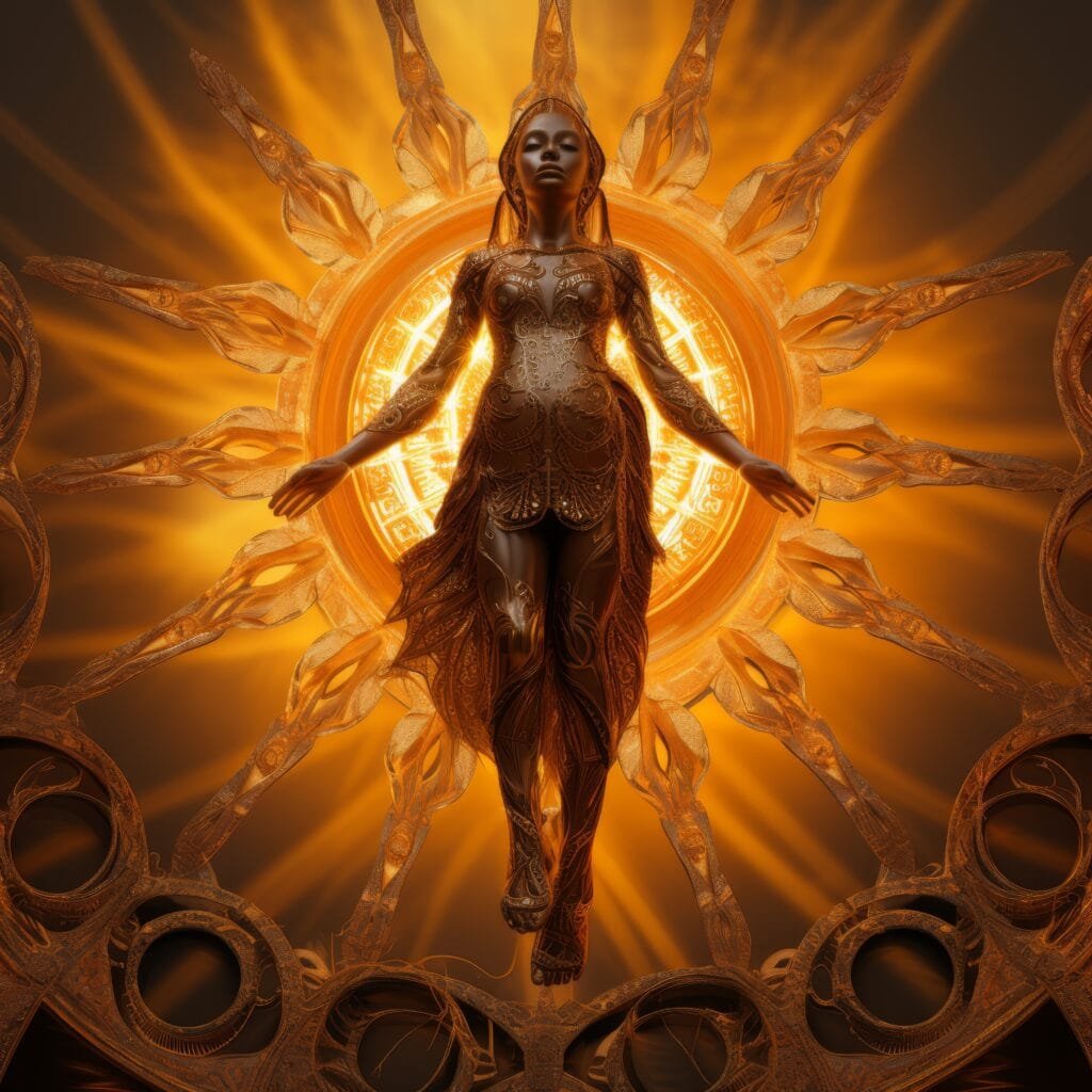 Advanced Law of Attraction Techniques for Experienced Practitioners 4 A woman using advanced techniques to manifest her desires