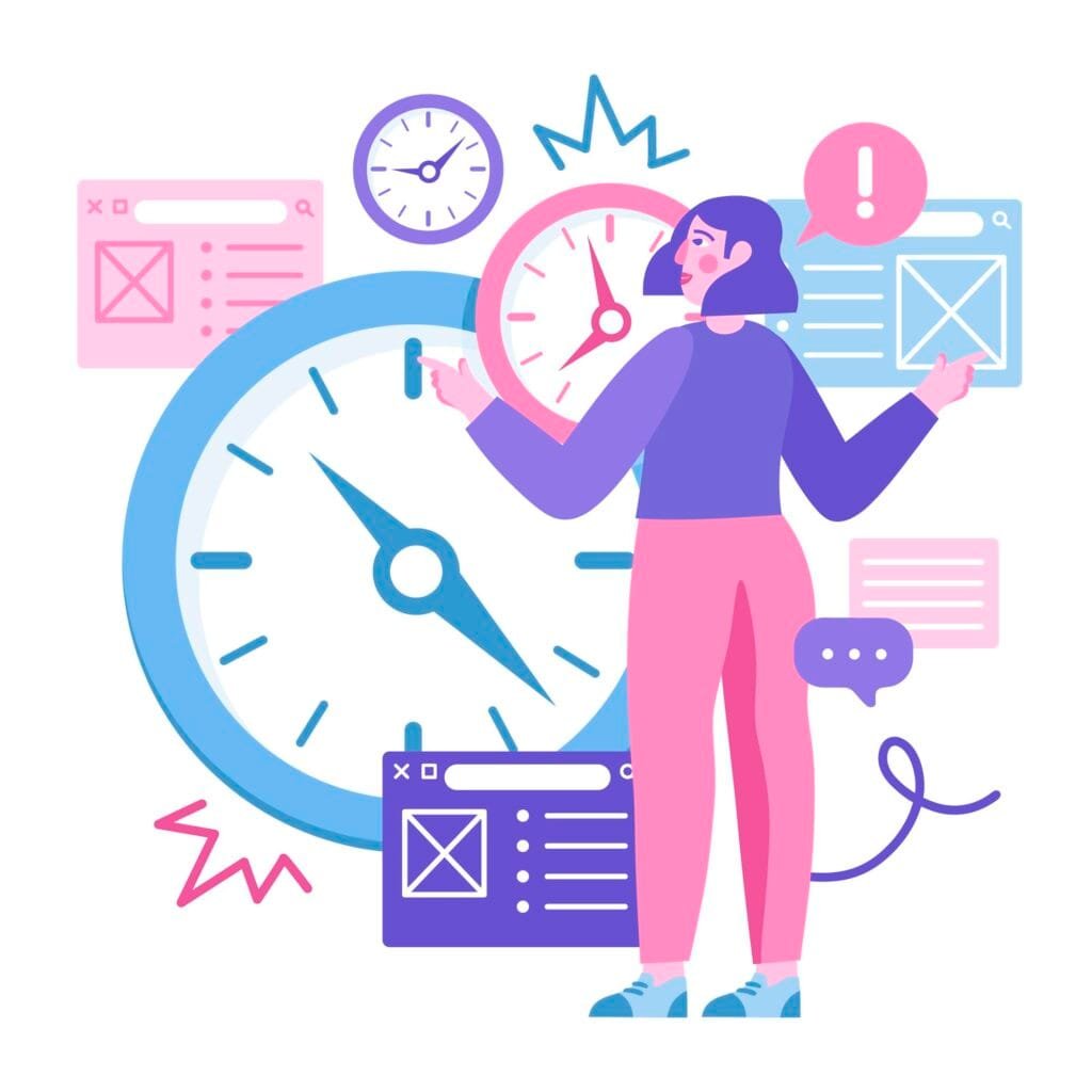 How to Use the Law of Attraction to Improve Your Time Management Skills 5 A woman looking at ways how to manage her time