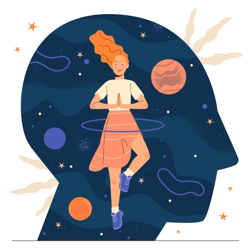 The Role of Intuition in the Law of Attraction 3 a person listening to the intuition