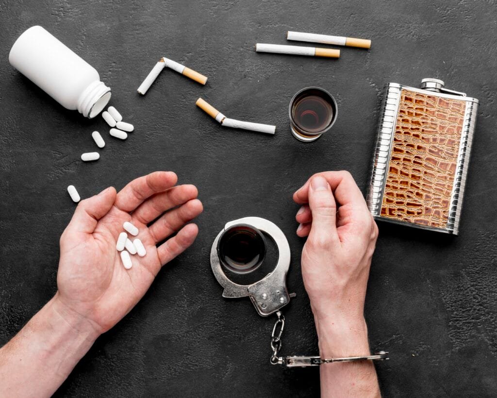 How to Use the Law of Attraction to Overcome Addictions and Bad Habits 4 The prison of addiction and bad habits concept