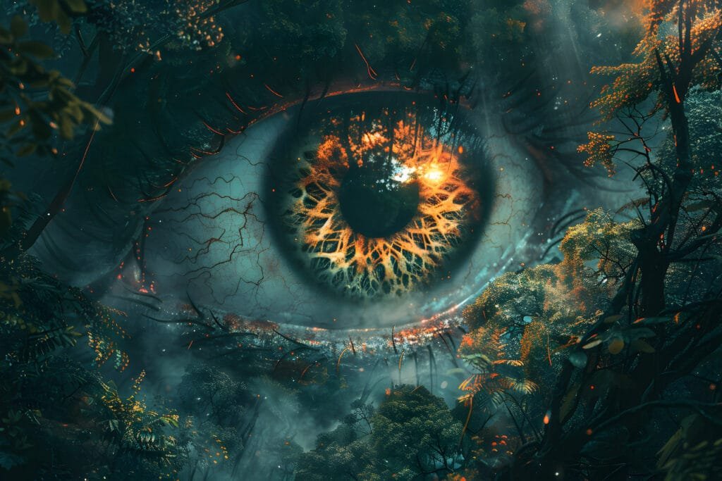 The Connection Between the Law of Attraction and the Akashic Records - A Guide to Conscious Creation 4 The eye of the Universe