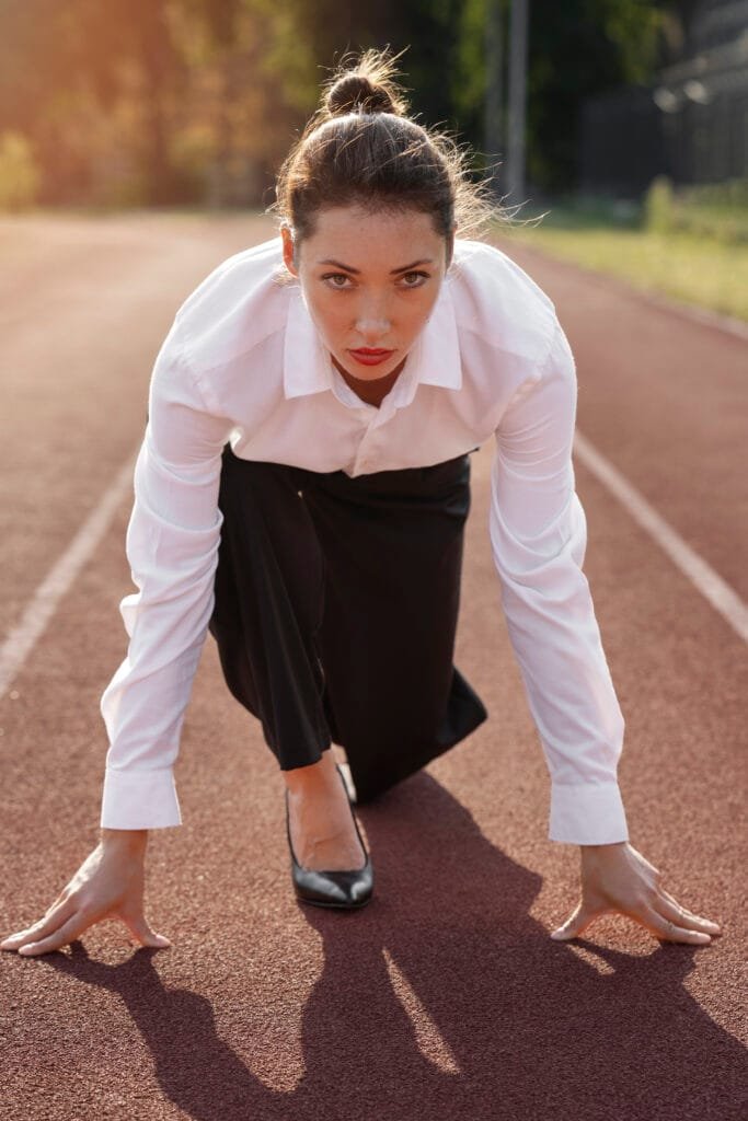 The Role of Physical Action in the Law of Attraction 1 a woman ready to take physical action