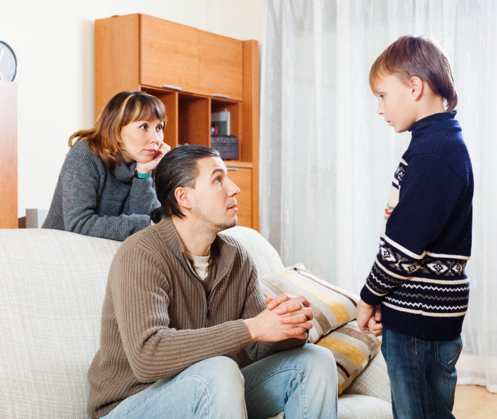 5 Mindfulness Habits That Transform Parent-Child Relationships 2 Parents listening to their child