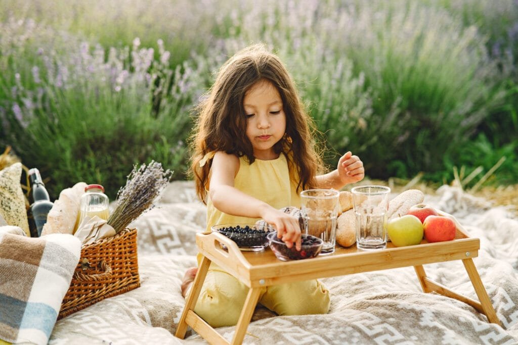 Screen-Free Family Time - 10 Mindful Activities that Connect 1 A child learning mindful cooking and screen-free activities