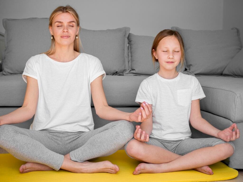 5 Mindful Strategies to Overcome Parent Burnout 4 A mother preventing burnout through mindfulness